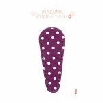 (image for) Polka Dot Embroidery Scissors Case - Purple